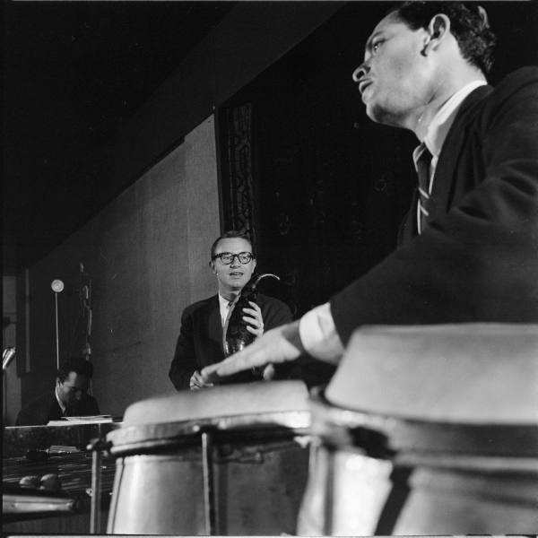 Cal Tjader's performance pose 11 and dance floor