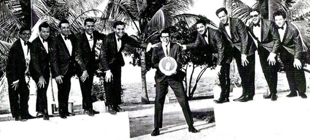 Edy Martínez with Ray Barreto’s Orchestra, Maracaibo, Venezuela, 1966.