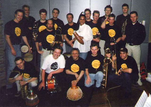 Edy Martínez and the Cubop City Band, Holland, 2000.