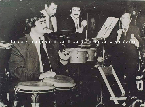 Frank 'Frankie' Malabé, Louie Ramírez, Pete Bonnet, y Tito Rodríguez