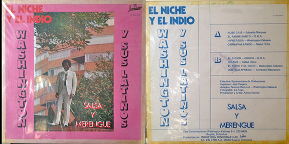 1980s - El Niche y El Indio - Washington y sus Latinos (no existe fecha cuando publicado)