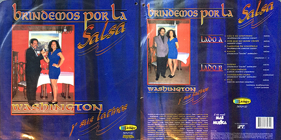 1997 - Brindemos por la Salsa - Washington y sus Latinos ambas caratulas