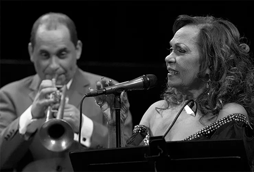 Humberto Ramírez con Lucy Fabery. Jazz de Puerto Rico 2015.