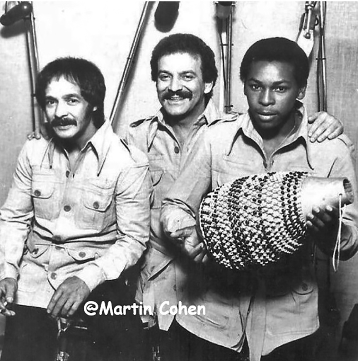Little Ray Romero, Tony López y Jimmy Delgado - Foto de Martin Cohen