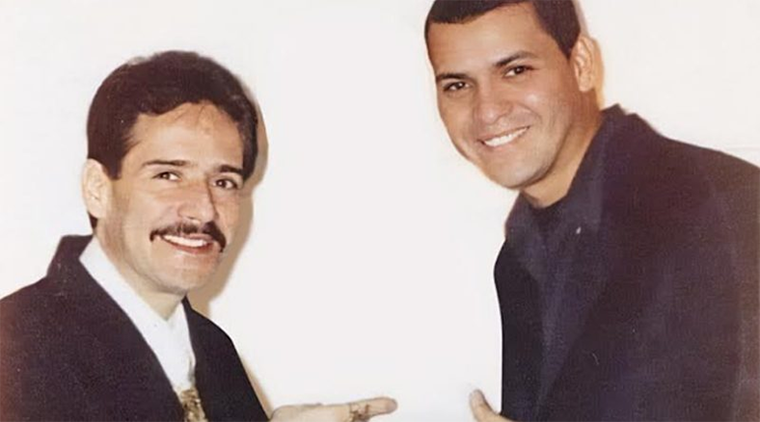 Frankie Ruiz and Victor Manuelle