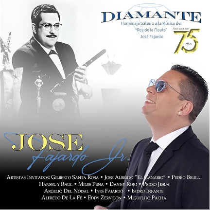 2 – José Fajardo Jr. “Diamante Homenaje Salsero a La Música del Rey de La Flauta José Fajardo” (75 Años)