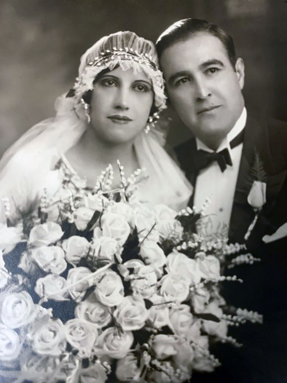 Perla Violeta Amado y Ralph Pérez. Cortesía de Gerry Glass.