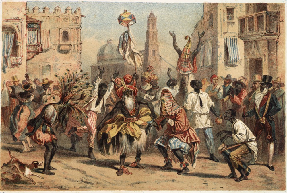 >“Dia de Reyes,” Federico Mialhe. Habana, Cuba cerca 1850