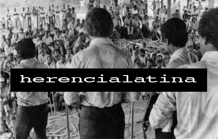 EN 1976, los corteros del Ingenio Riopaila entraron en huelga y el Son del
Pueblo apoyó las protestas. De allí saldrían los famosos Cantos del cañal. ©ARCHIVO TEATRO LIBRE DE BOGOTÁ.